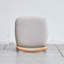 Tabouret d'appoint en bois massif, tabouret de maquillage en bois de hêtre naturel avec bords doux, siège de meuble-lavabo de chambre à coucher pour coiffeuse et décoration intérieure