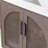 Emir 72'' Natural Oak Veener Plywood Bathroom Vanity with Engineered Quartz Top-98877262