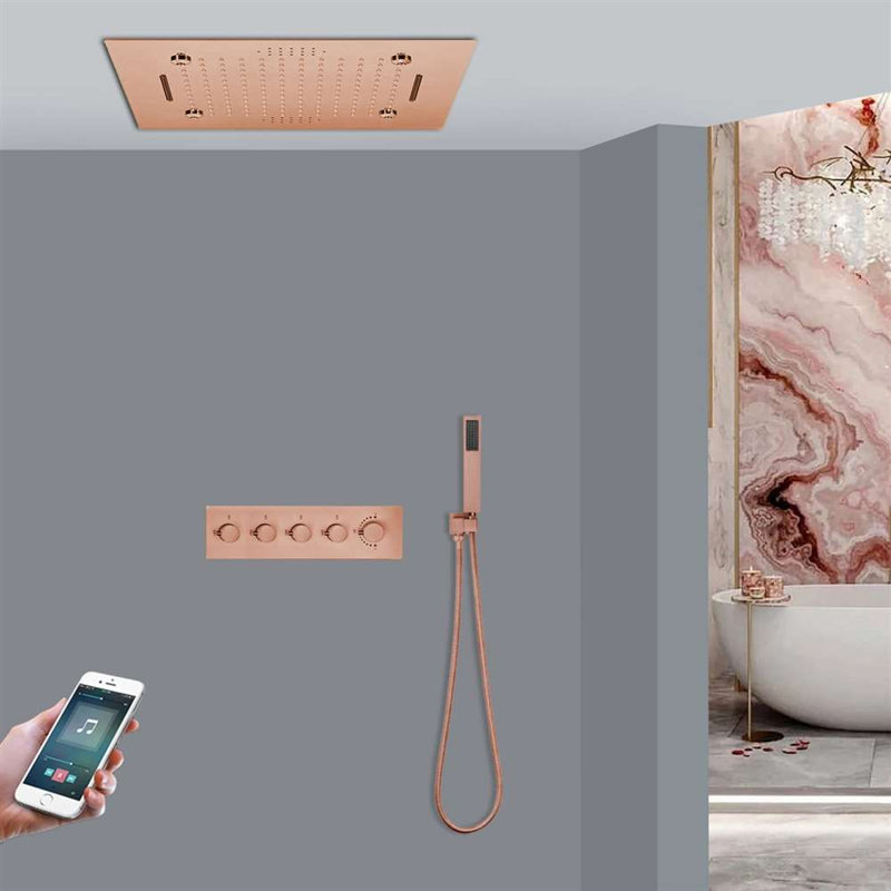 Système de douche thermostatique Carrara
