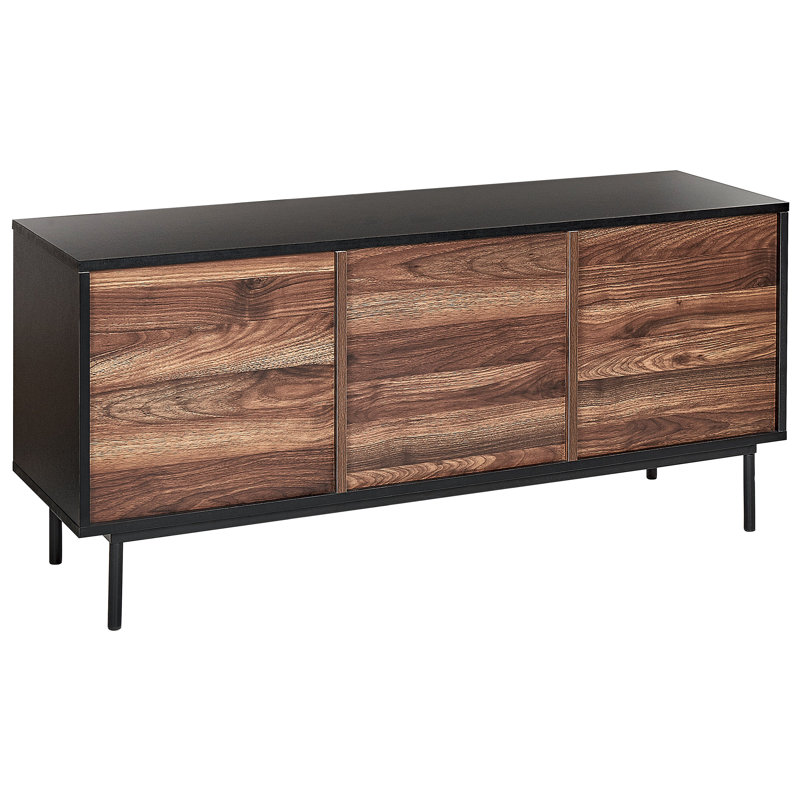 Gruffudd 120cm Sideboard, Black