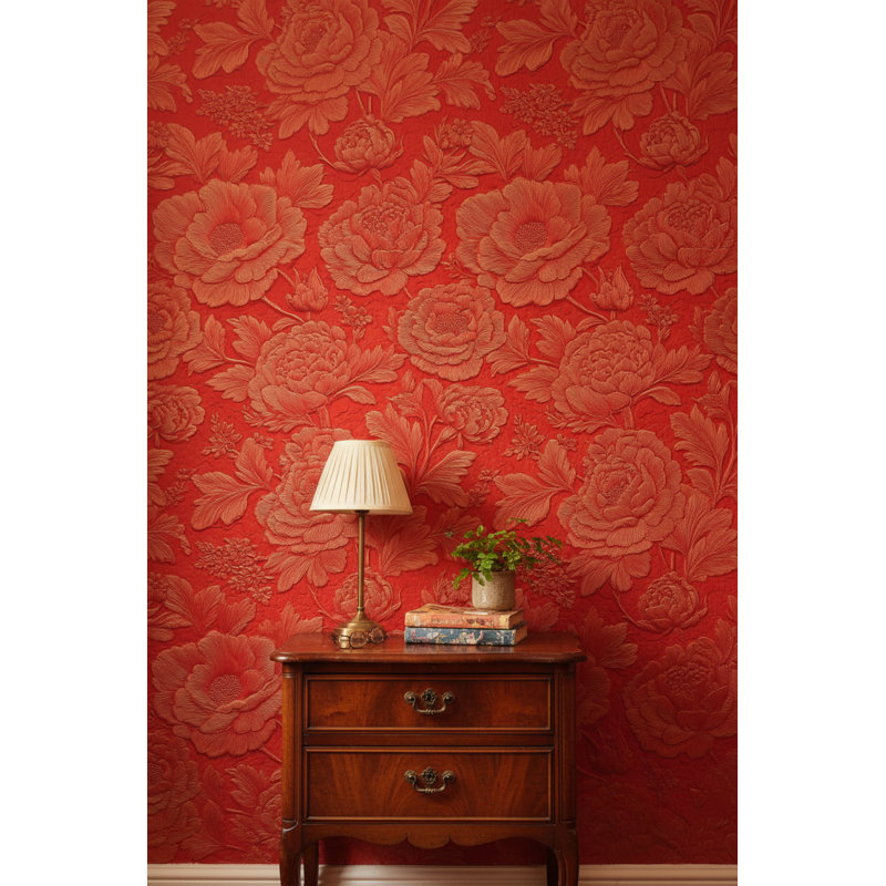 Papier peint floral