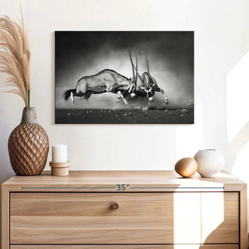 Brampt Wildlife Combat, 16" H x 24" W