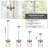 Levona 1 - Light 5.9" Kitchen Island Pendant with Clear Hammered Glass Shade-1952337074