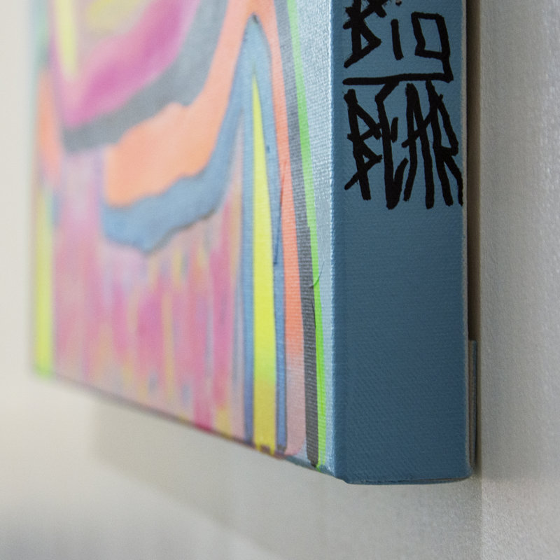 'Untitled VI' Wrapped Canvas Original Painting