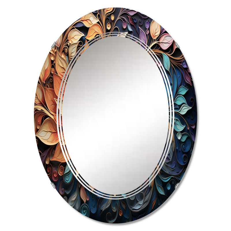 Montecello - Miroir mural indien, 30 po x 20 po