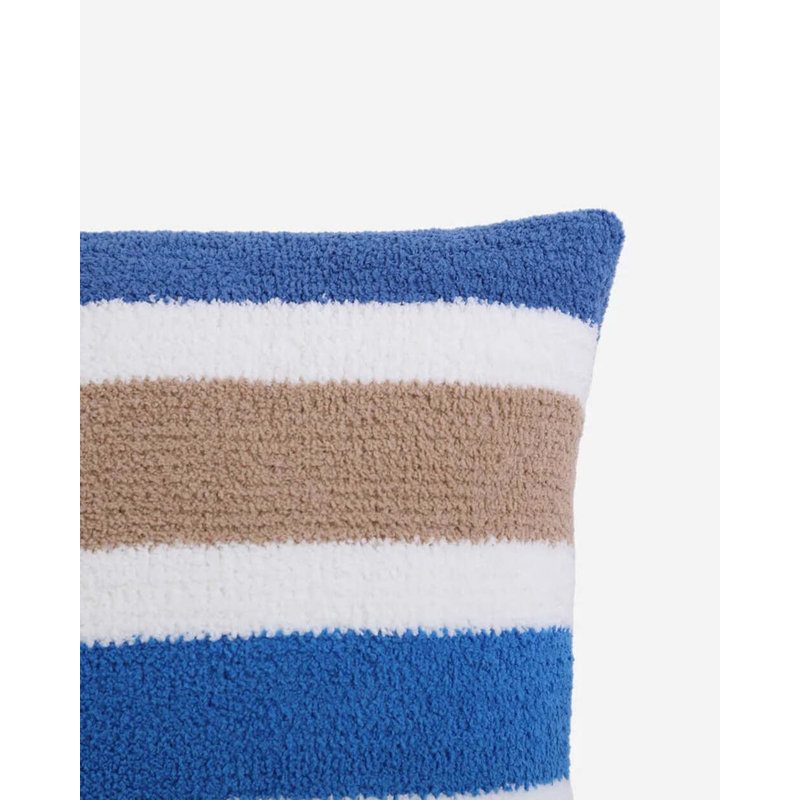 Burano Striped Throw Pillow, Nautical Striped