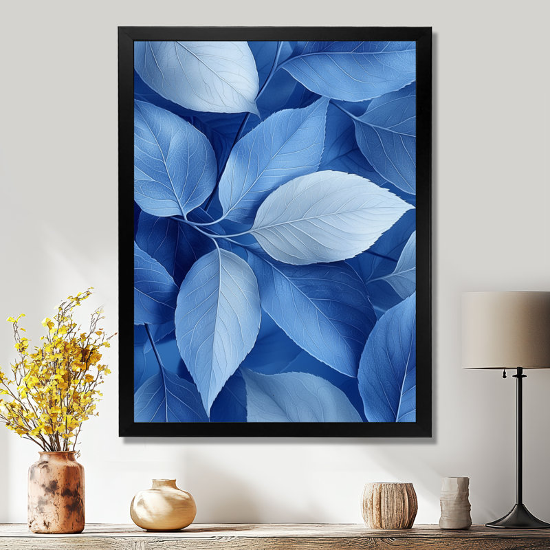 Retford - impressions sur toile florales, 20" H x 12" W, Picture Framed, Black