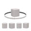 Table d'appoint d'extérieur en plastique Dalya-69821006