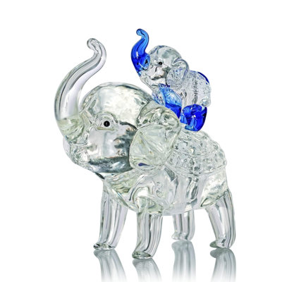 Figurines éléphant en cristal
