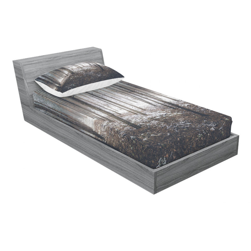 Microfiber Sheet Set, Twin XL Sheet Set with Fitted Sheet