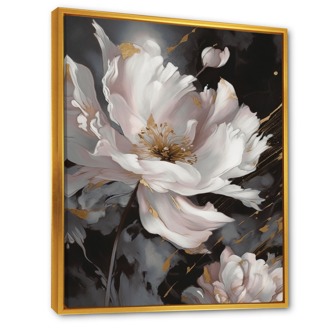 " White And Gold Daisy Symphony II " Mercer41