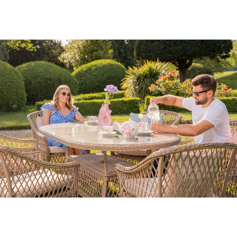Bletcher Collection 6 Seater Sets With Oval Table