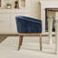 Chaises de cuisine de style campagnard avec accoudoirs 24,8 po-1757053397