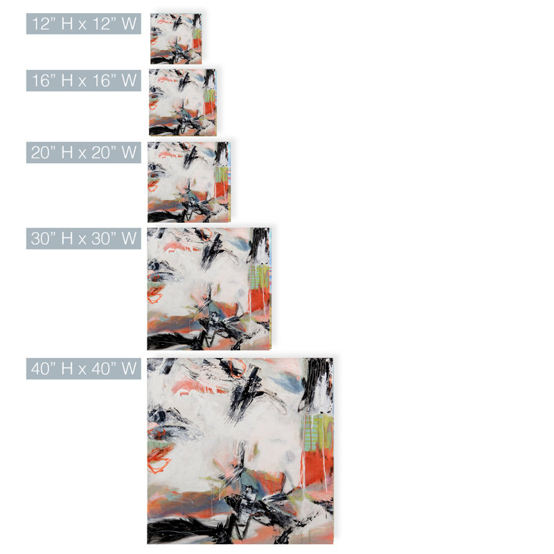 Corners Of My Mind II Print by Patricia Schwimmer, Wrapped Canvas, 30" H x 30" W x 1.5" D