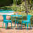 Charming 3-Piece Metal Bistro Set-1987355847