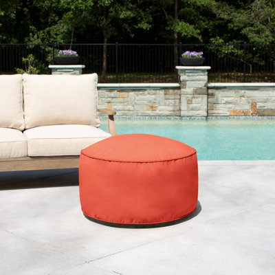 Repose-pieds extérieur rembourré Demi avec coussin Sunbrella®
