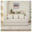 Canapé-lit pliant convertible en chenille beige Comfy-1183182394