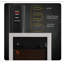 Fayette Electric Fireplace 1 & 2KW LED Fire Remote Control Heater Silver