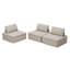 Ensemble de canapés modulaires 3 pièces Modern Modern-1257280858-1257280856