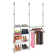 Closet Maximizer 42" W - 53" W Closet System Starter Kit