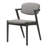 Rectangular Dining Set in Black and Gray-94375245