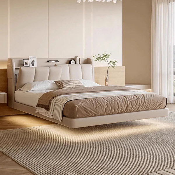 Splendor Furniture Upholstered Air Pressure Bed | Wayfair