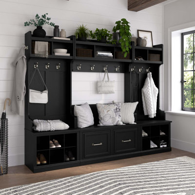 Kierra Hall Tree with Bench and Shoe Storage