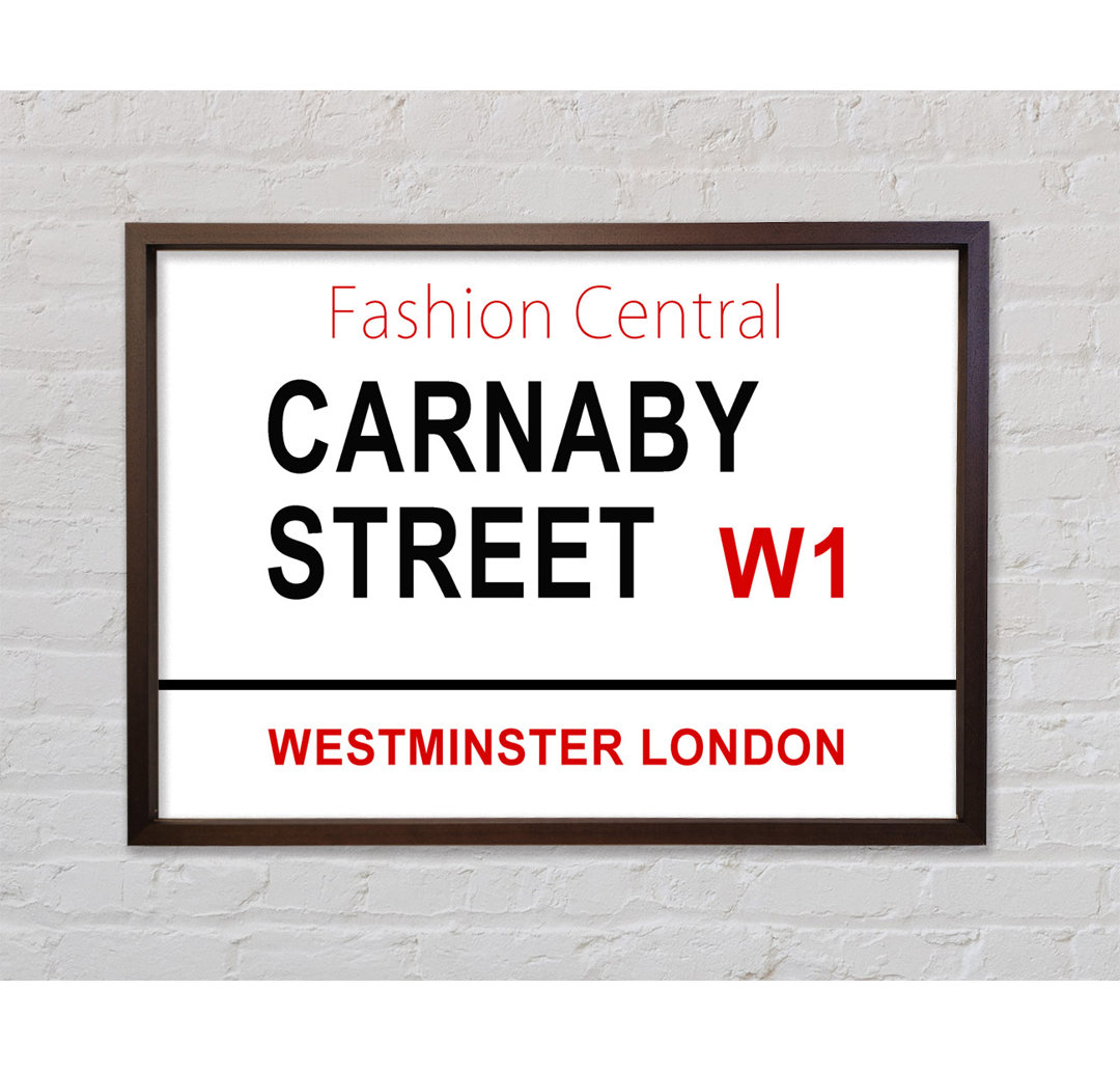 Carnaby Street Signs - Drucken