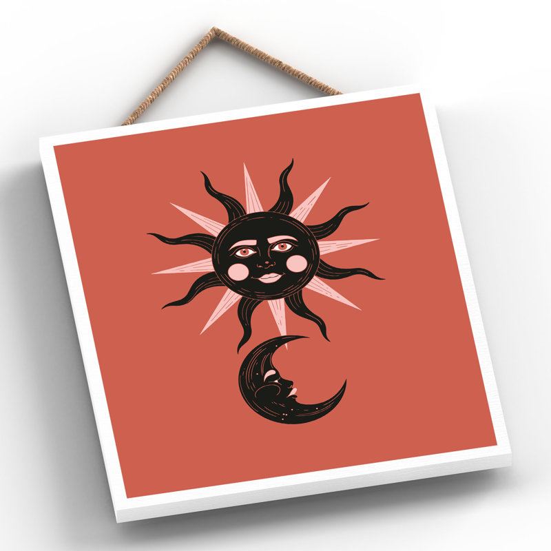 Kana Zodiac Wall Decor on Solid Wood