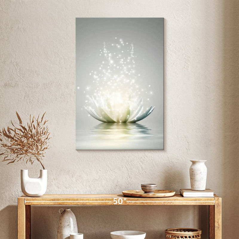 Sur toile, H 24 po x l 36 po x P 1,25 po