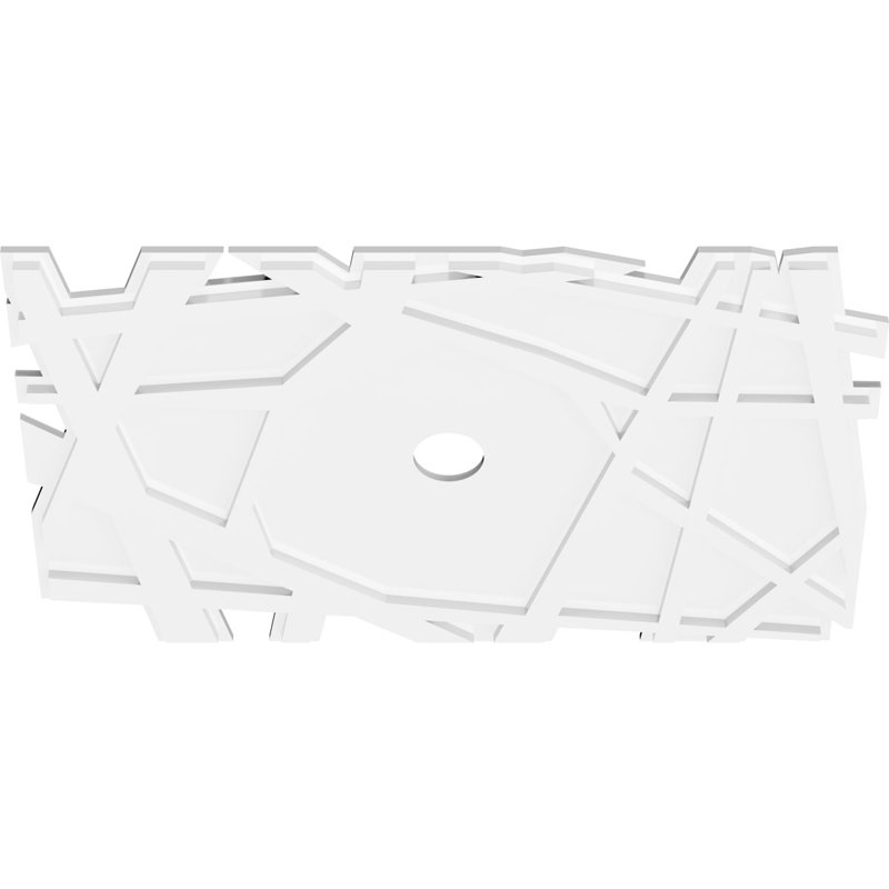 Diamètre intérieur 3 po Novo, H 24 po x l 36 po x P 1 po