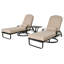 Ensemble de chaise longue pivotante Elisabeth (ensemble de 3)