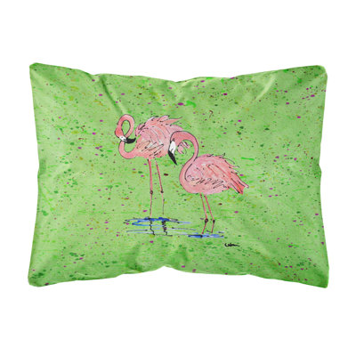 Flamingo Outdoor Throw Pillow
