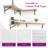 Kaboon Floating Shelves Set Of 2, 10X36,  Light Oak-288897079-284734312