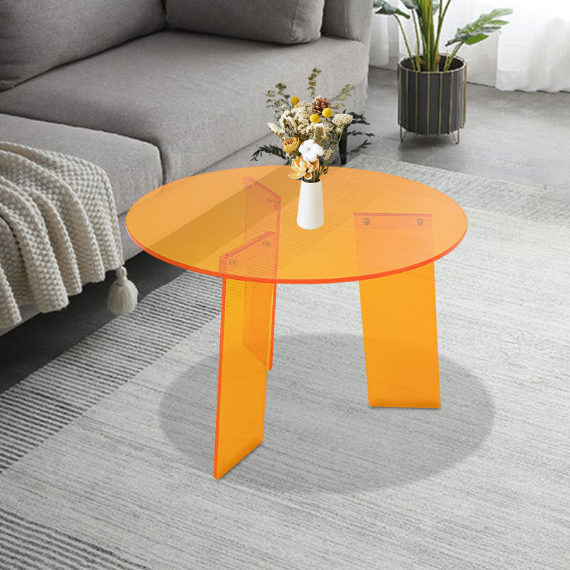 Table d'appoint 23,6 po, Orange