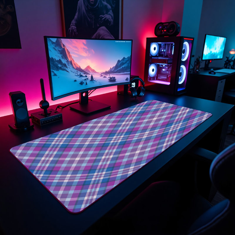 Polyester Desk Pad, 23.6x13.8