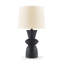 Lampe de table en bois massif