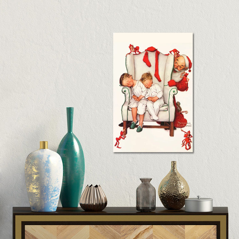 Norman Rockwell - Print on Canvas, 101.6 cm H x 66.04 cm W x 1.91 cm D, Wrapped Canvas