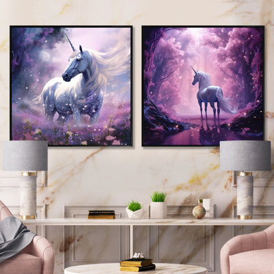 " Lavender Luminary " 2 - Pieces
