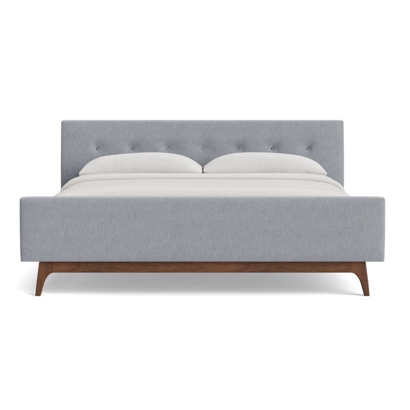 Tyler Bed, Performance Weave - Zinc, California King
