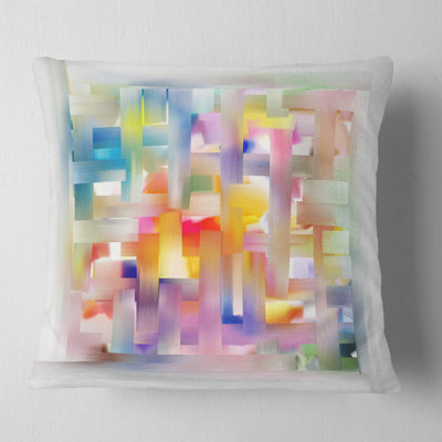 Abstract Throw Pillow