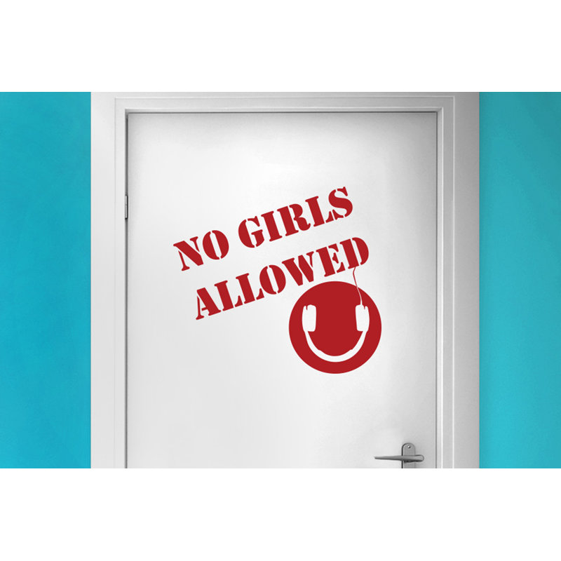 Wall Decal, Dark Red