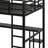 Loft Bed Frame With Built-In Wardrobe-166962412-166962414