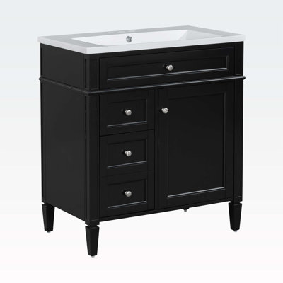 30'' Bathroom Vanity with Top Sink
