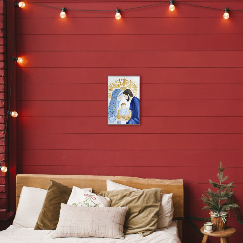 Giclée encadrée de nouveau-né, conception par Petal Prints Design, Estampe numérique Farmhouse, H 18 po x l 12 po