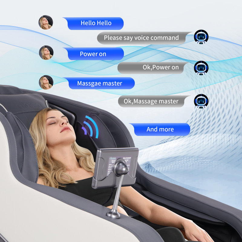 Fauteuil de massage à gravité zéro 4D AI