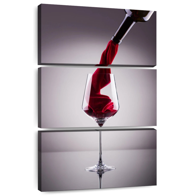 Yarlin Velvety Red Wine, 38" H x 24" W