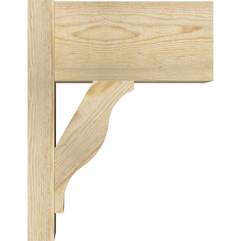 Jeu de blocs Funston, 8" W Douglas Fir (Rough Sawn), P 14 po x H 18 po