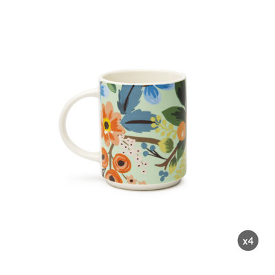 Fiori Frida Porcelain Coffee Mug