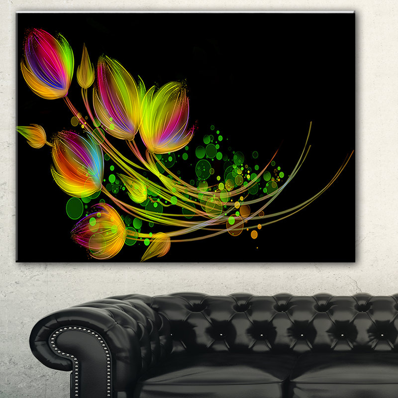 «Bright Bouquet», impression sur toile tendue, H 20 po x l 20 po x P 1 po